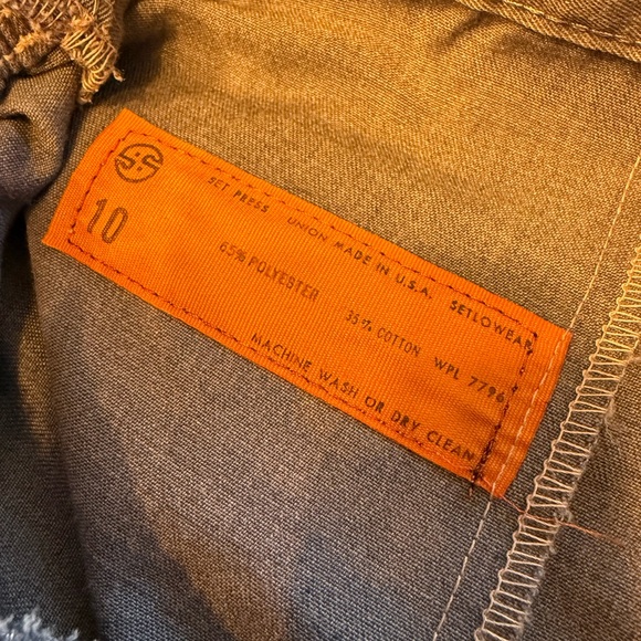 Union Made in U.S.A Vintage SETLOWEAR wide leg pants - Picture 6 of 6